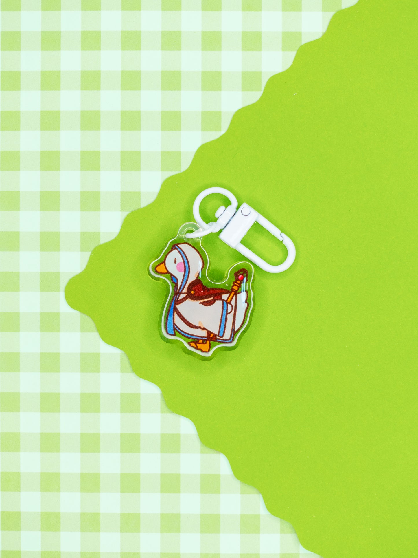 D&D Fantasy Silly Goose Acrylic Charms