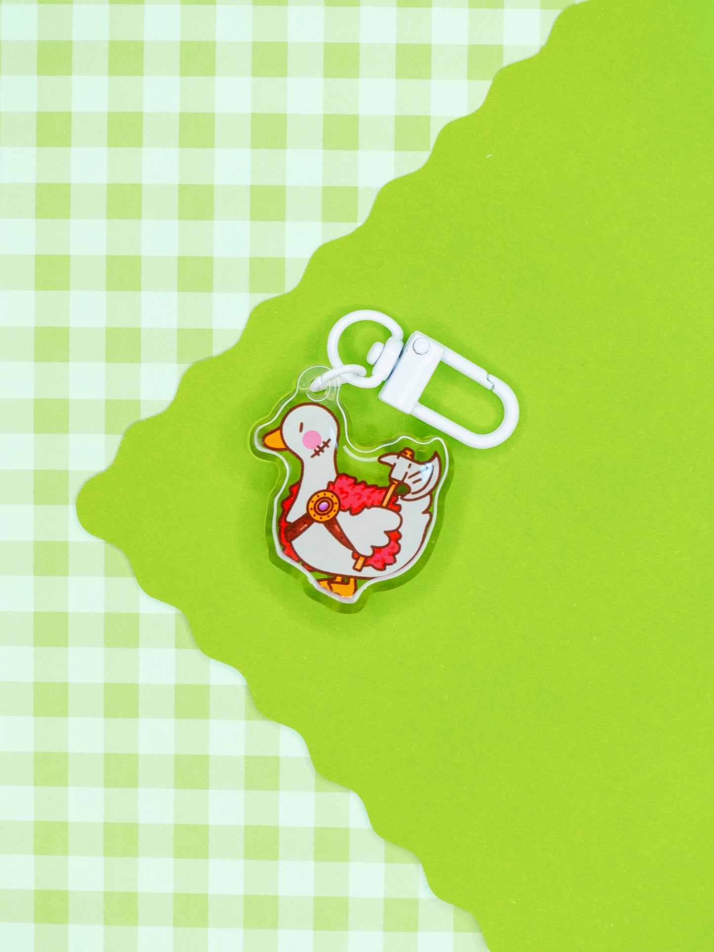 D&D Fantasy Silly Goose Acrylic Charms