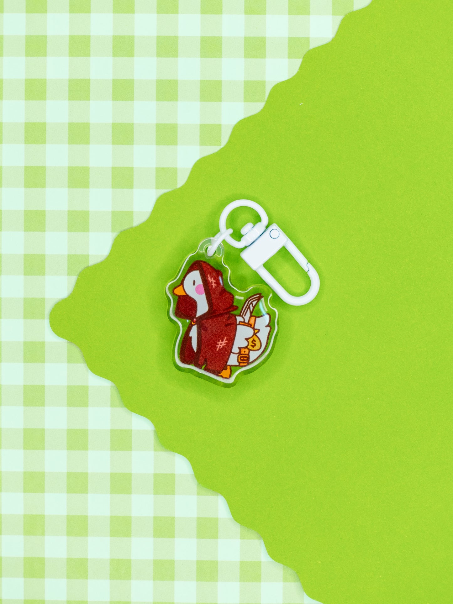 D&D Fantasy Silly Goose Acrylic Charms