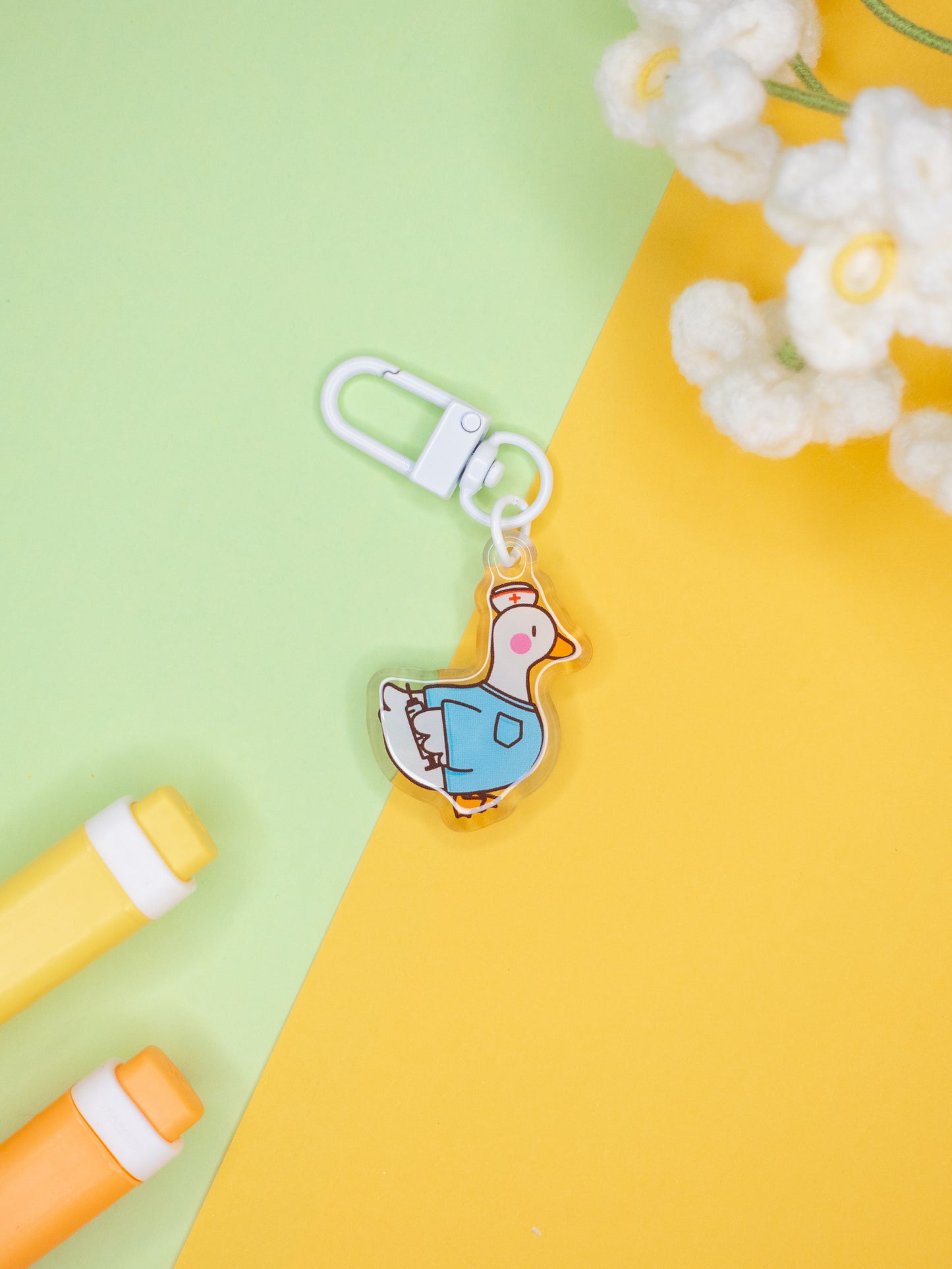 Silly Goose Club Acrylic Charms