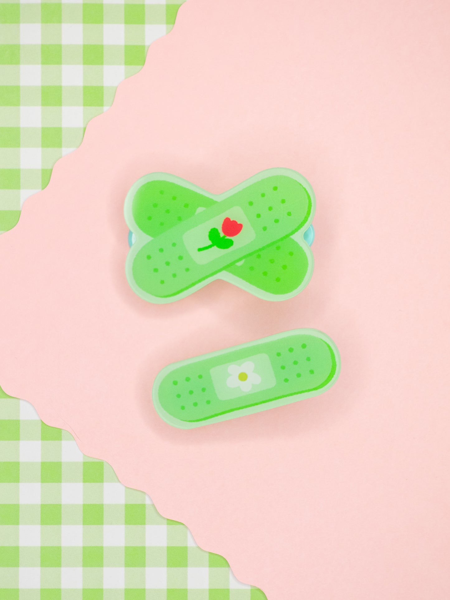 Band-Aid Hair Clips