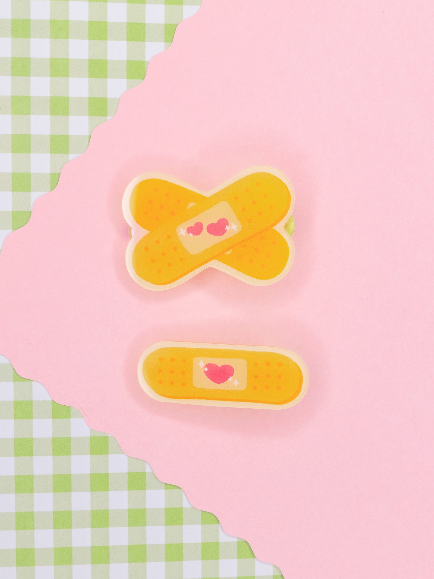 Band-Aid Hair Clips