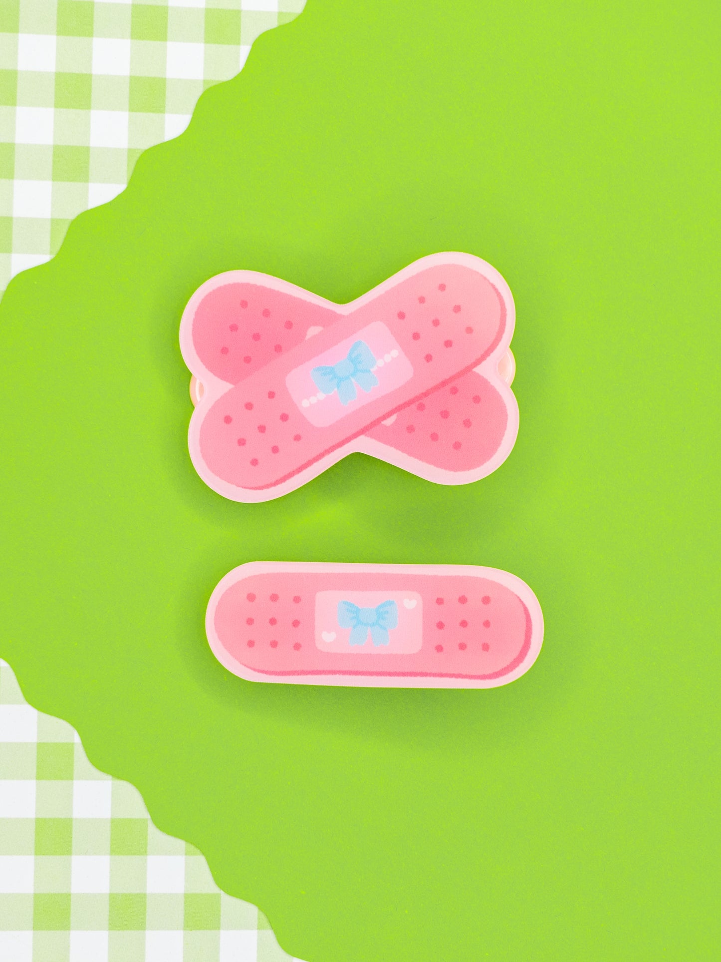 Band-Aid Hair Clips