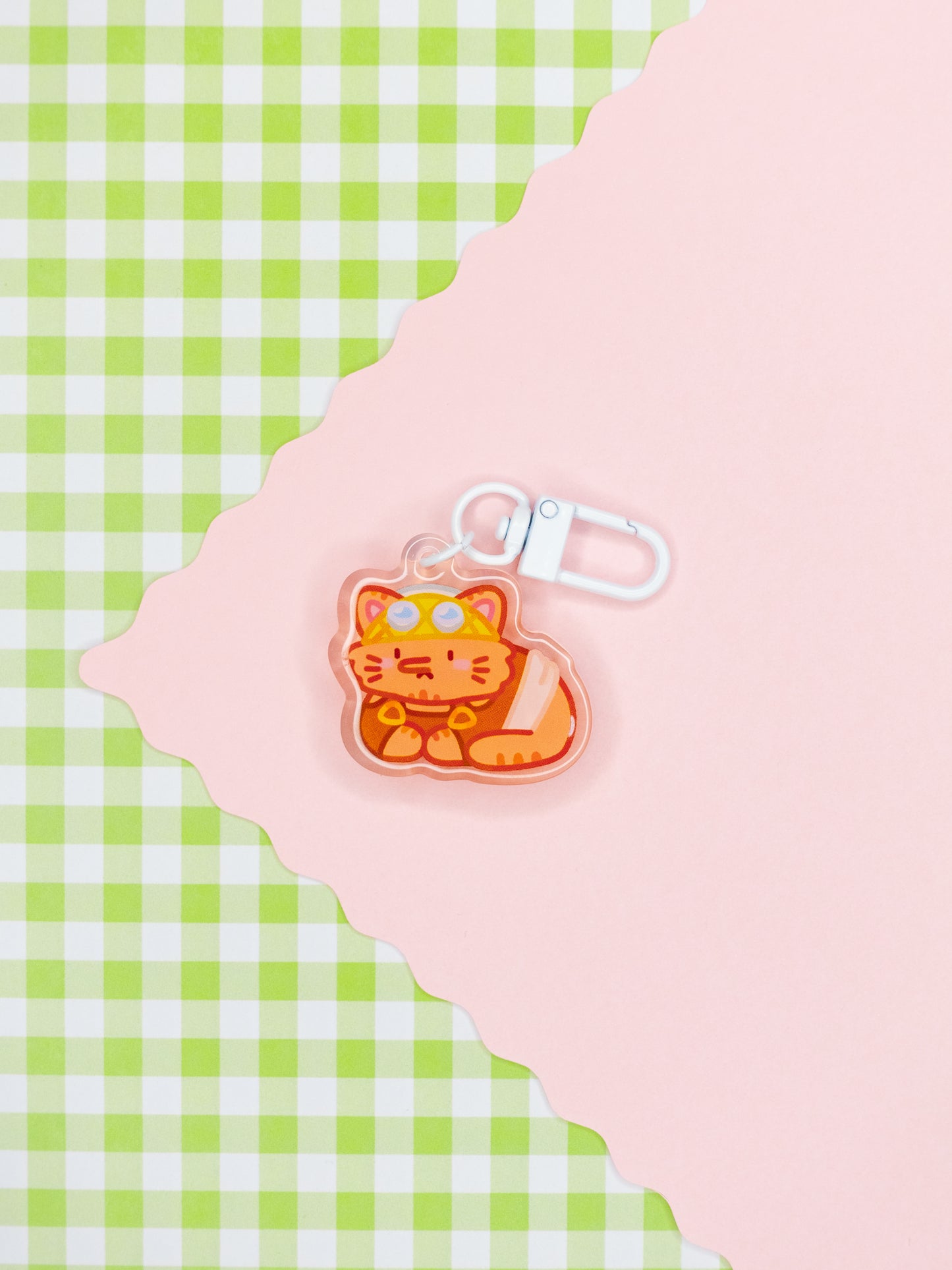 Straw Cat Crew Acrylic Charms