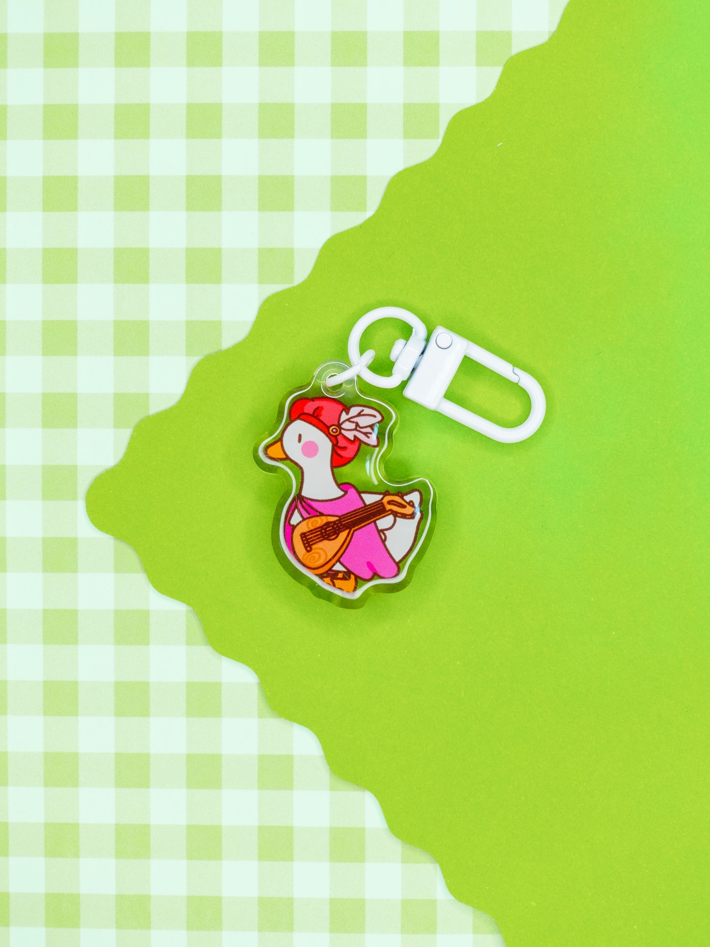 D&D Fantasy Silly Goose Acrylic Charms