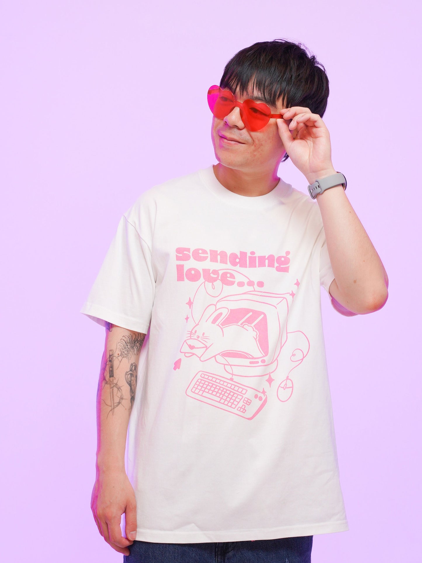 Sending Love Oversized T-Shirt
