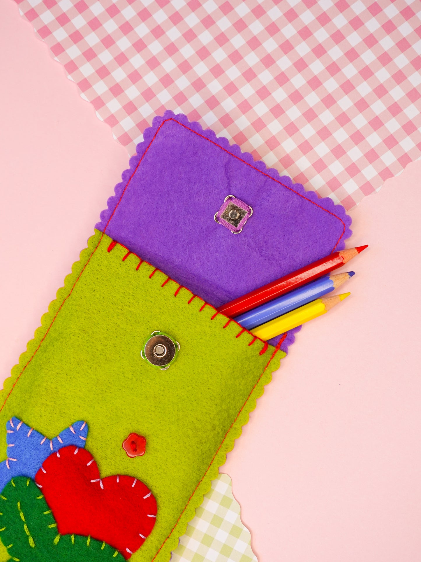 Handmade Felt Pouch