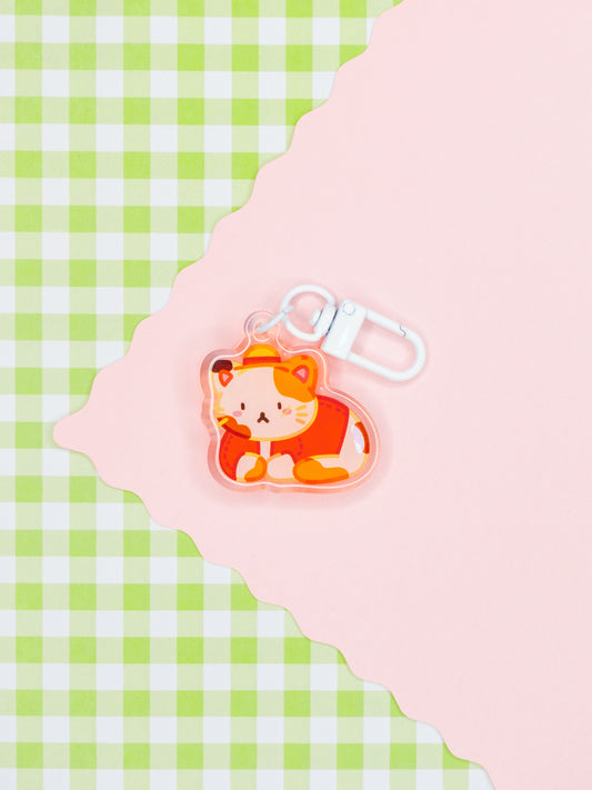 Straw Cat Crew Acrylic Charms