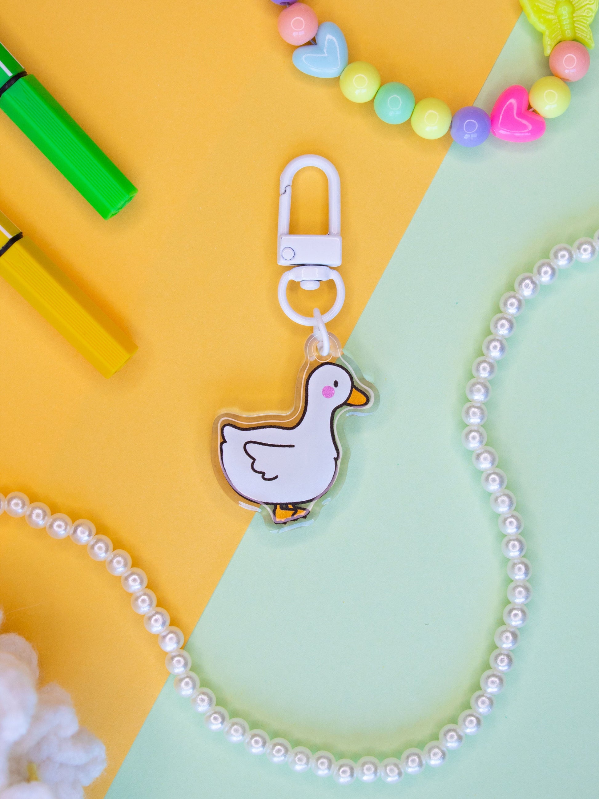 Silly Goose Club Acrylic Charms